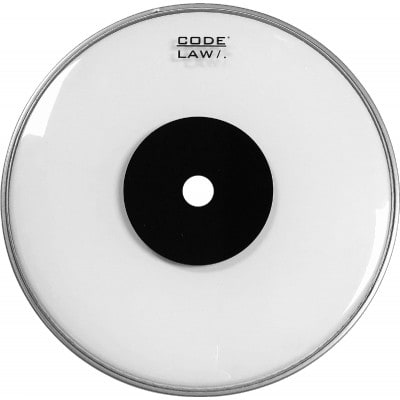 CODE DRUM HEAD LAW TRANSPARENTE 8"