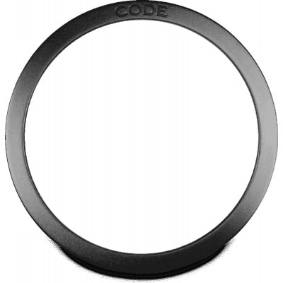 CODE DRUM HEAD PORT HOLE 2" BLACK