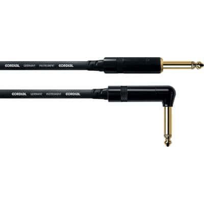 CABLE GUITARE JACK DROIT/COUD 6 M