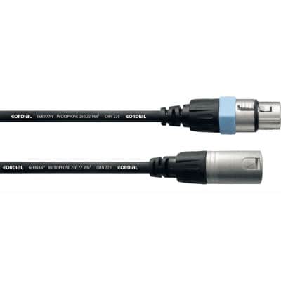 CORDIAL MICROPHONE CABLE XLR 1.5 M