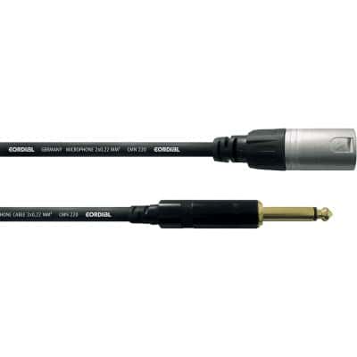 CBLE AUDIO XLR MLE - JACK MONO 7,5 M