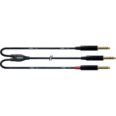 CBLE AUDIO JACK ST. - 2 JACK MONO 90 CM