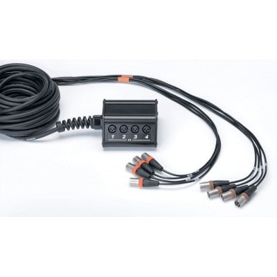 BOTIER DE SCNE 8 ENTRES XLR 10 M