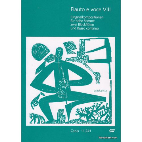  Flauto E Voce Viii - Voix Et Flute (s) A Bec