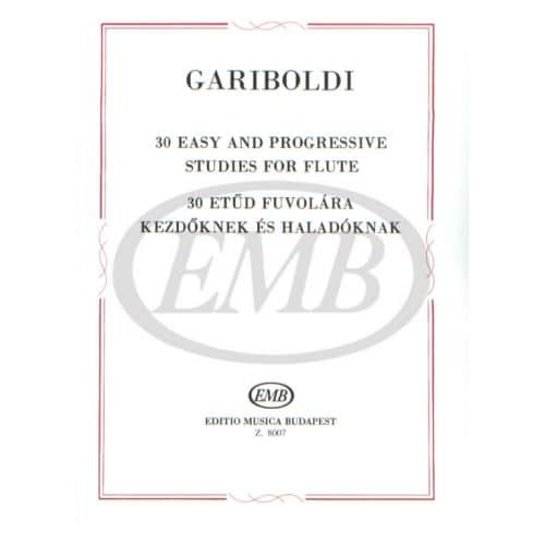 GARIBOLDI G. - STUDI FACILI E PROGRESSIVI (30) - FLUTE