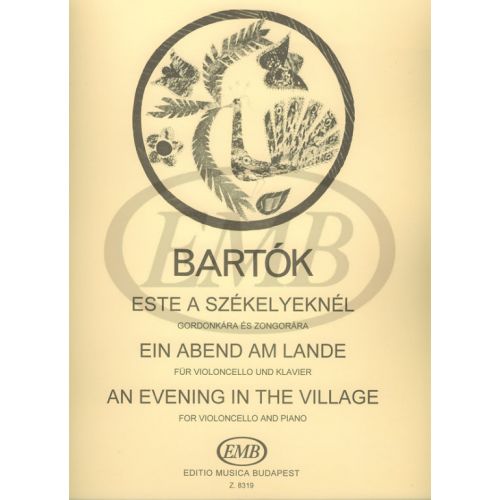  Bartok B. - Evening In The Village - Violoncelle Et Piano