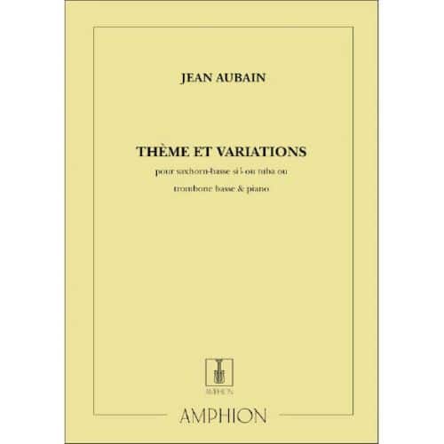 AUBAIN - THEME & VARIATIONS - TUBA