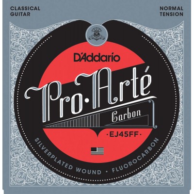 D'ADDARIO AND CO EJ45FF PRO ARTE FLUOROCARBON TIRANT NORMAL