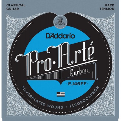 EJ46FF PRO ARTE JEU DE CORDES POUR GUITARE CLASSIQUE TIRANT FORT