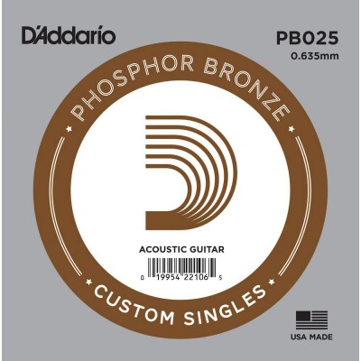 PB025 PHOSPHOR BRONZE WOUND 25