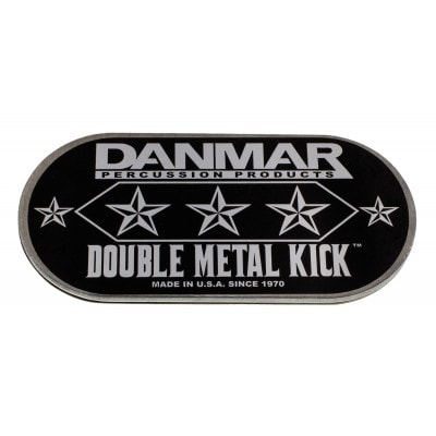 DANMAR 210MKD - PAD METAL AUTOCOLLANT GROSSE CAISSE DOUBLE PEDALE - HSA