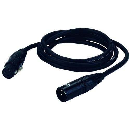 CABLE DMX 6 M XLR 3 BROCHES 