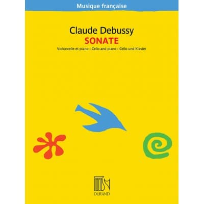 DEBUSSY CLAUDE - SONATE POUR VIOLONCELLE ET PIANO