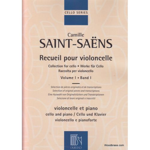  Saint-saëns - Recueil Pour Violoncelle Vol.1