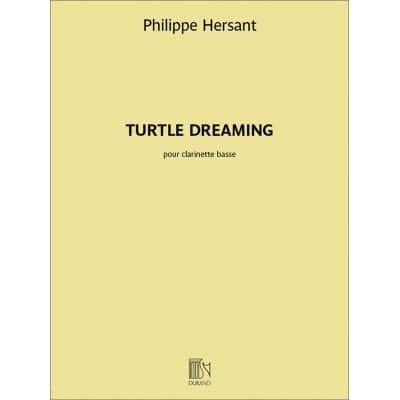 DURAND HERSANT PHILIPPE - TURTLE - CLARINETTE BASSE