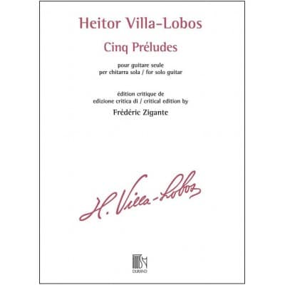 Heitor Villa-Lobos : Livres de partitions de musique