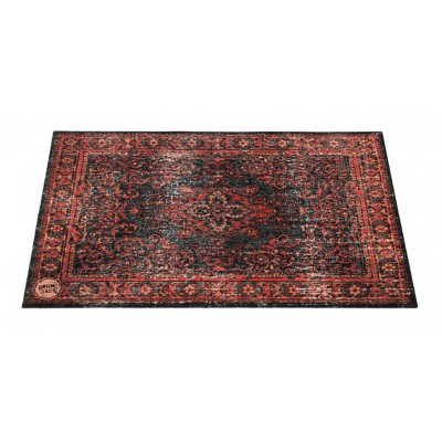 DRUM N BASE TAPIS VINTAGE PERSIAN 1.30 X 0.90M ANTIDERAPANT - BLACK RED