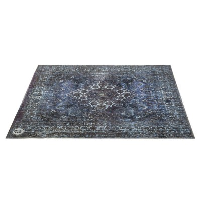 DRUM N BASE VP185-BLU TAPIS VINTAGE PERSIAN 1.85 X 1.60M ANTIDERAPANT BLUE