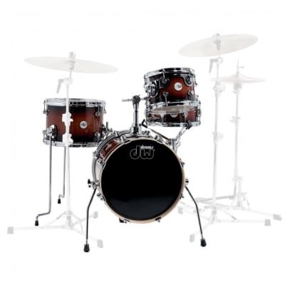 DW DRUM WORKSHOP DESIGN MINI PRO JAZZ 16" TOBACCO BURST