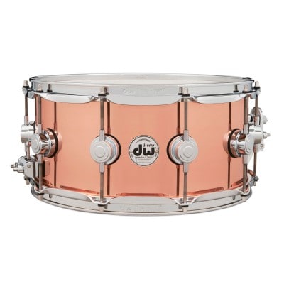 DW DRUM WORKSHOP CUIVRE 14X6,5"