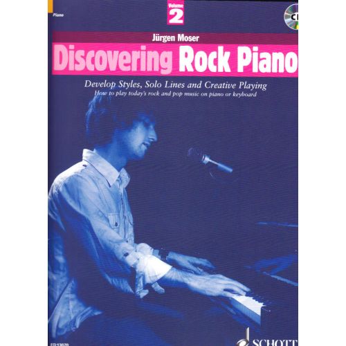 MOSER J. - DISCOVERING ROCK PIANO + 2 CD