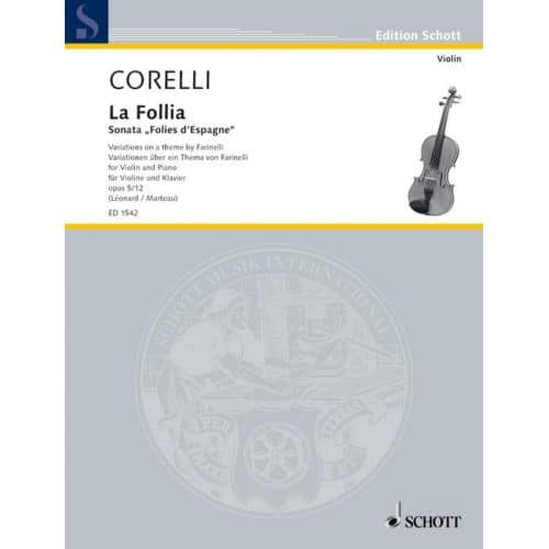 CORELLI LA FOLLIA, OPUS 5, NR 12