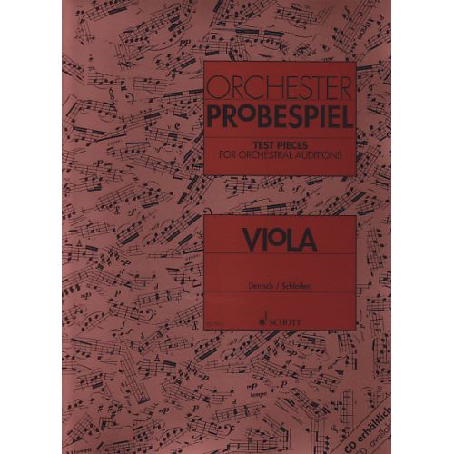 ORCHESTER-PROBESPIEL - VIOLA