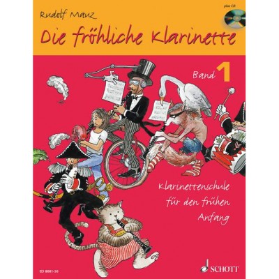  Mauz Rudolf - Die Frohliche Klarinette Vol 1 + Cd