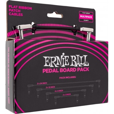 PEDALBOARD PACK - 10 PATCHES EN 4 LONGUEURS PANACHES- COUD FIN & PLAT