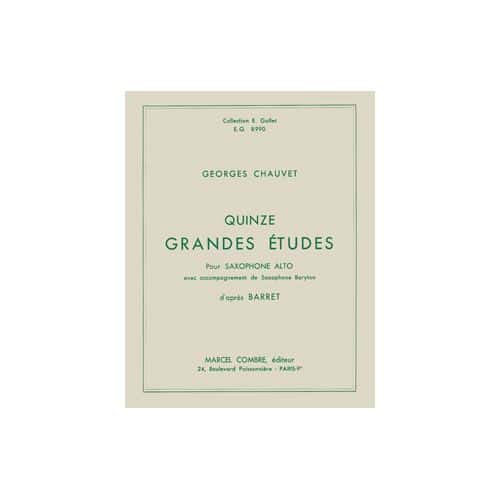 COMBRE CHAUVET - GRANDES ÉTUDES (15) - SAXOPHONE