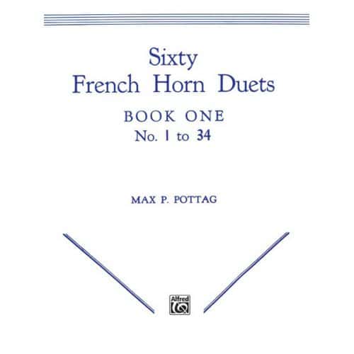  Pottag - Sixty French Horn Duets - French Horn Ensemble