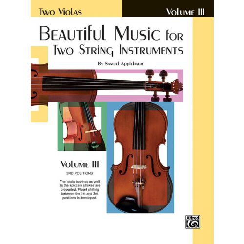  Applebaum Samuel - Beautiful Music For 2 String Instruments Book3 - Viola