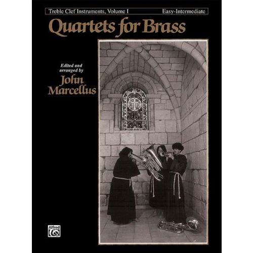 ALFRED PUBLISHING MARCELLUS - QUARTETS FOR BRASS - TREBLE CLEF