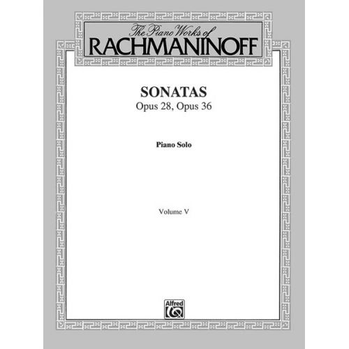  Rachmaninov Sergei - Sonatas 5 - Piano Solo