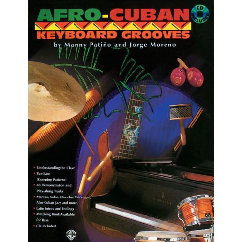 AFRO-CUBAN KEYBOARD GROOVES + CD - PIANO