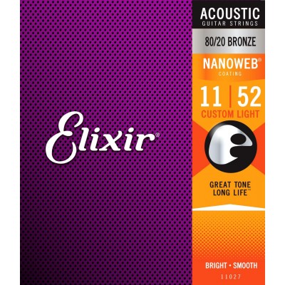 ACOUSTIC FOLK S 11027 NANOWEB CUSTOM LIGHT 11 52