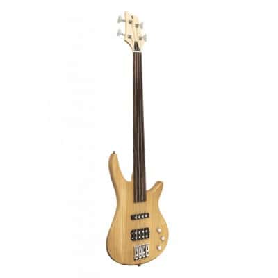 STAGG GUITARE BASSE ÉLECTRIQUE "FUSION", FRETLESS