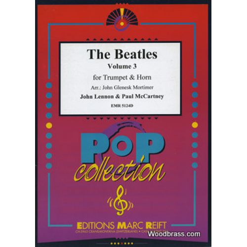 THE BEATLES - THE BEATLES VOL.3 - TROMPETTE & COR & PIANO