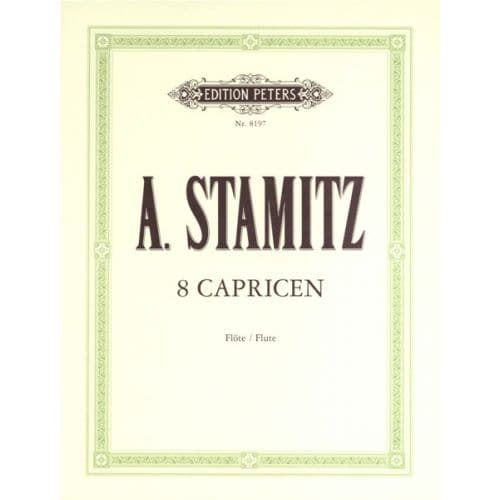 STAMITZ - 8 CAPRICES - FLUTE