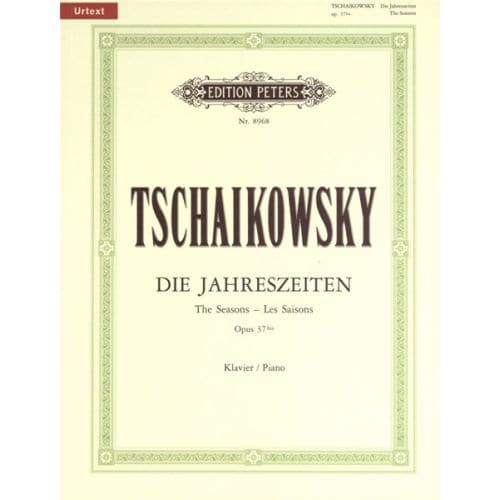 TCHAIKOVSKY PETER ILYICH - THE SEASONS OP.37A - PIANO