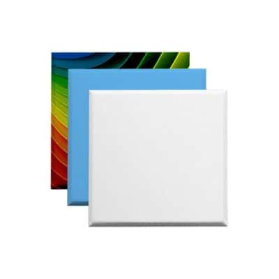 PRIMACOUSTIC PAINTABLES - 60 X 60 X 5 CM PANEL, BEVELED PRINTABLE LATEX SURFACE