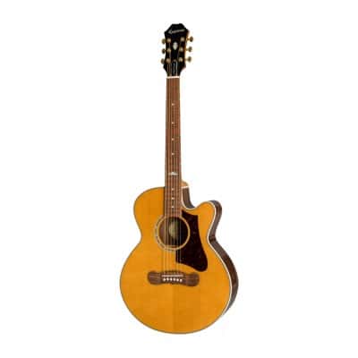 EPIPHONE J-200 EC STUDIO PARLOR AE VINTAGE NATURAL