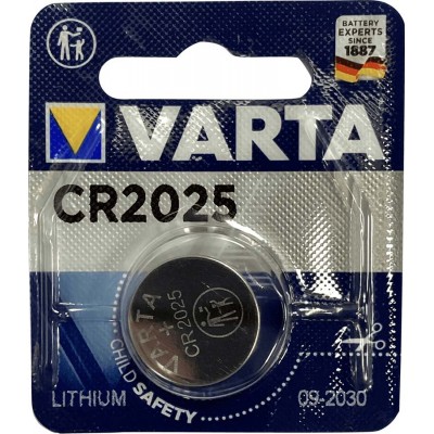 VARTA PILE LITHIUM CR2025 (BLISTER D