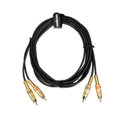 WOODBRASS AC35 - 2 RCA / 2 RCA - 1,5M