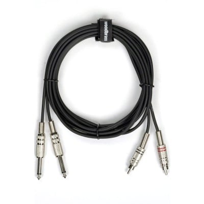 AC41 - 2 RCA / 2 JACK MALE - 3M