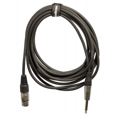 WOODBRASS AC61 - XLR FEMELLE / JACK STEREO - 6M