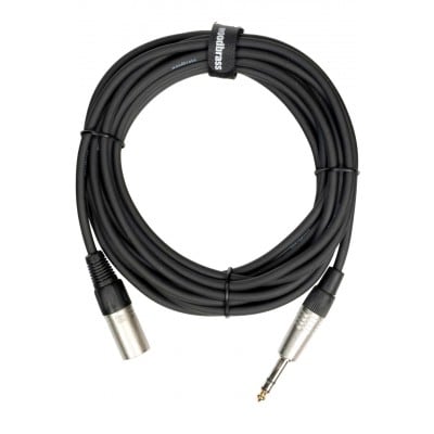 AC67 - XLR MALE / JACK STEREO - 6M