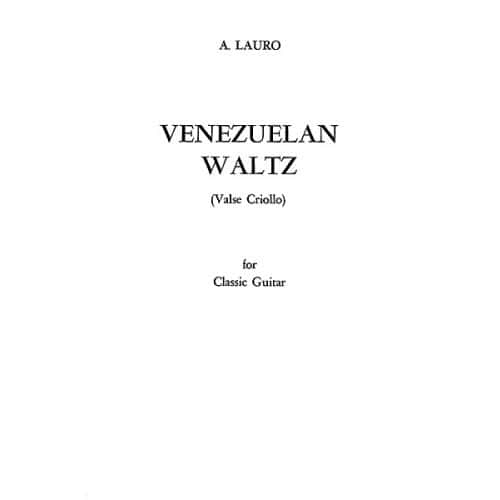  Venezuelan Waltz Valse Criollo - Guitar