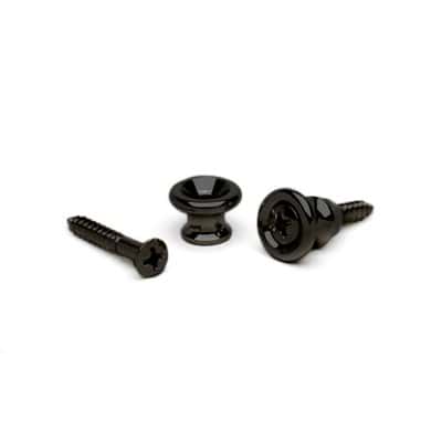 GOTOH GOTOH GIBSON* STYLE STRAP BUTTON BLACK (2)