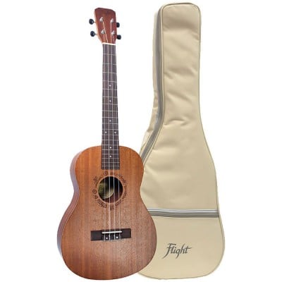 FLIGHT NUB310 SAPELE BARITONE UKULELE WITH BAG